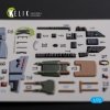 KELIK K72119 Mirage 2000C interior 3D decals forModelSvit kit 1/72